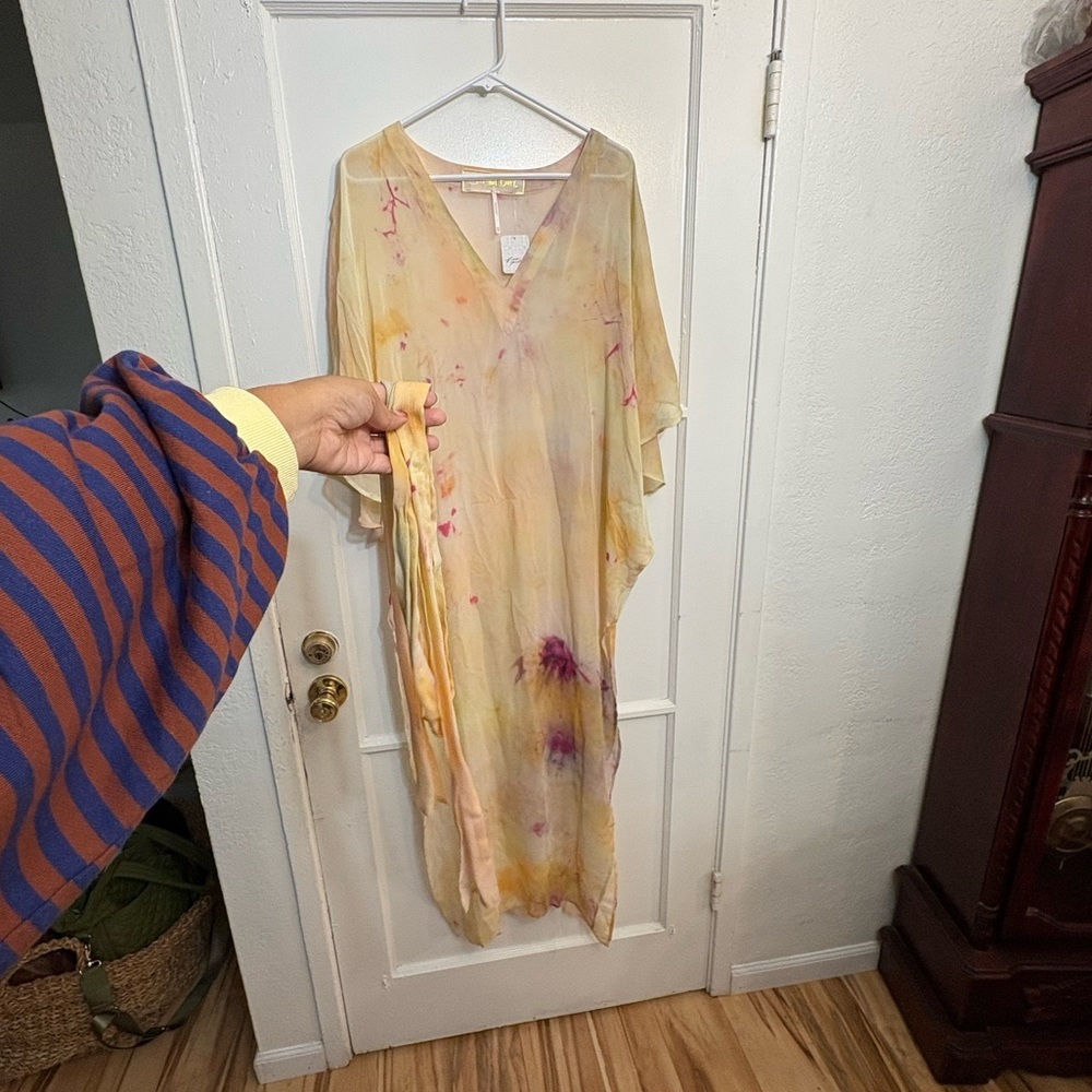 NWT Free People x Jen's Pirate Booth Daze Kaftan - Picture 2 of 7